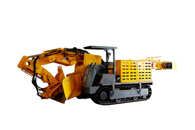 履带刮板破挖-体矿用挖掘式装载机